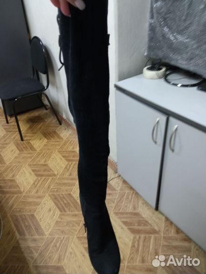 Сапоги ботфорты
