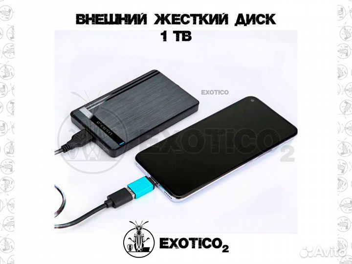 Внешний жесткий диск 1 Tb