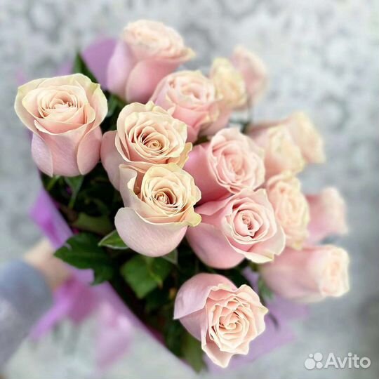 Цветы розы букет