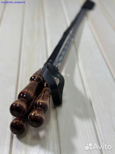 Шампур с деревянной ручкой