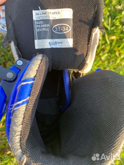 Роликовые коньки детские раздвижные