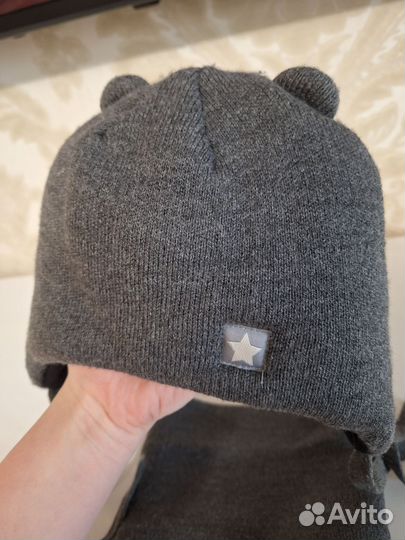 Комплект шапка и снуд