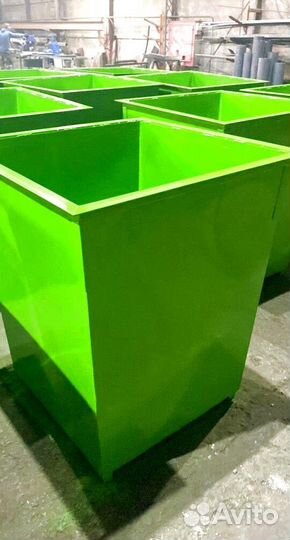 Мусорный контейнер 0.75 м3. Арт 9763