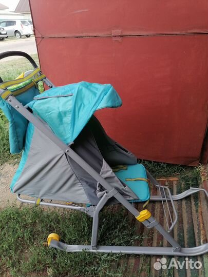 Коляска санки