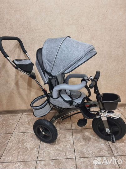 Велосипед коляска новый