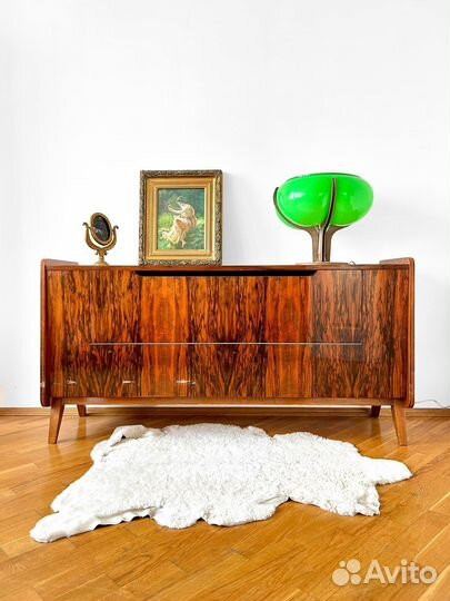 Винтажный комод-хайборд Tatra Pravenec mid-century