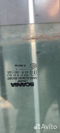 Стекло боковое Scania