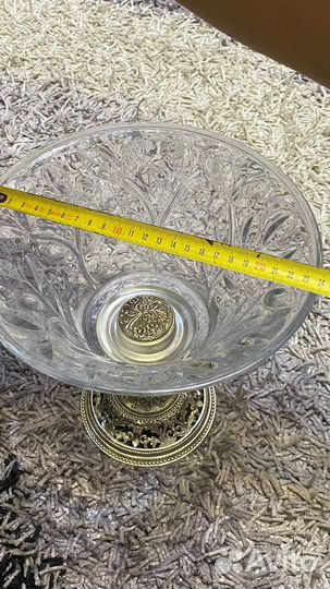 Ваза серебро