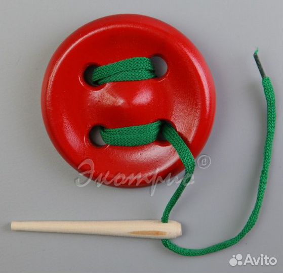 Пуговица-шнуровка