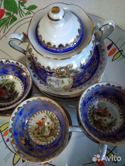 Кофейный сервиз фирмы Oscar Schlegelmilch