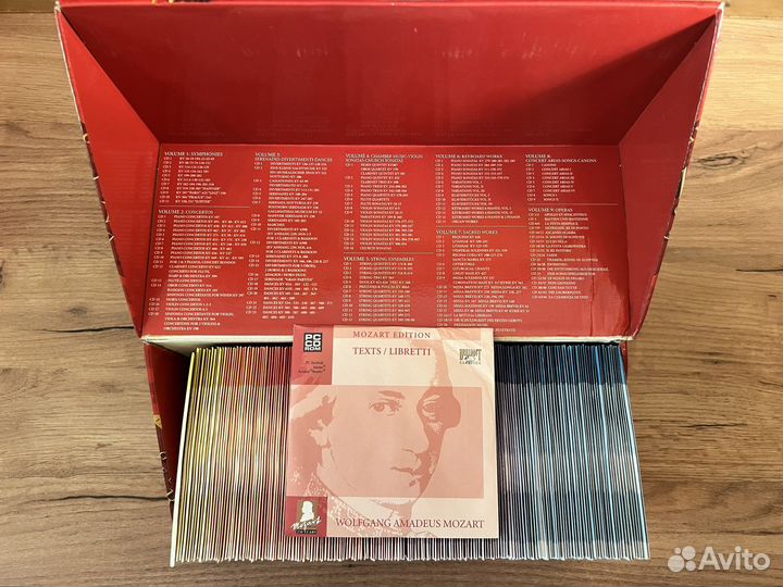 Mozart Complete Works 170 CD / Моцарт