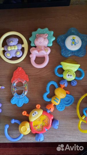 Погремушка, грызунок, игрушки пакетом