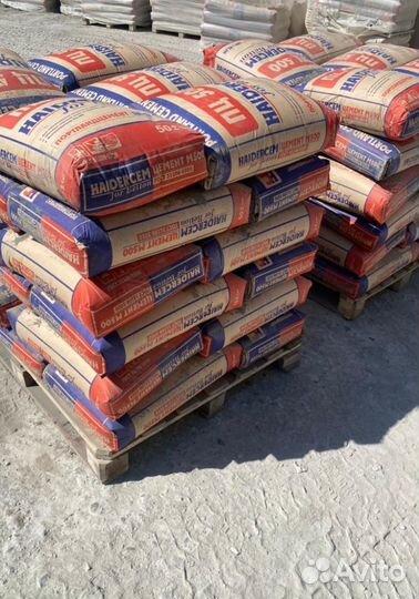 Цемент HaiderCem M 500 Д0/мешок 50кг