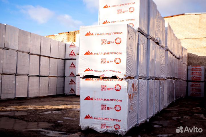 Газосиликатный блок Газобетонный блок