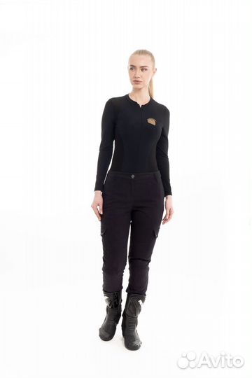 Мотоджинсы Hyperlook Barracuda Woman черные