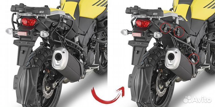 Givi Крепеж боковых кофров Suzuki DL1000 V-Strom