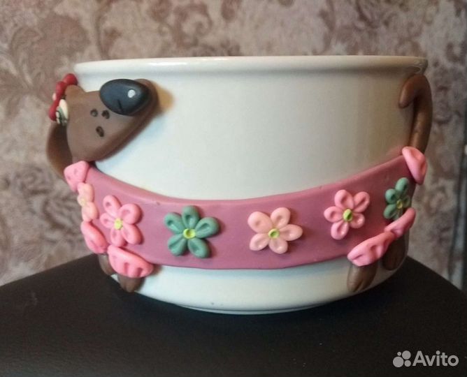 Кружка с декором