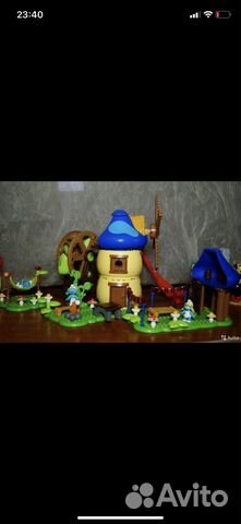 Конструктор Смурфики mega bloks