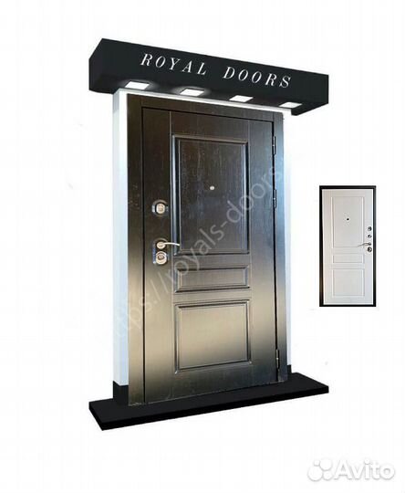 Металлическая входная дверь с терморазрывом