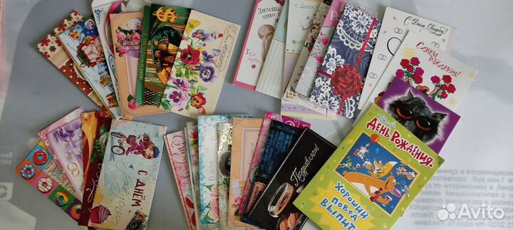 Подарочный конверты открытки новые