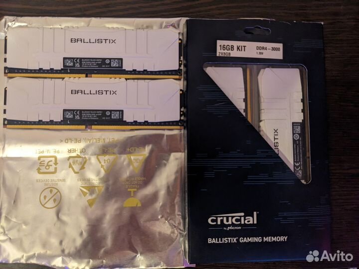 Оперативная память DDR4 4x8 32Gb Crucial Ballistix