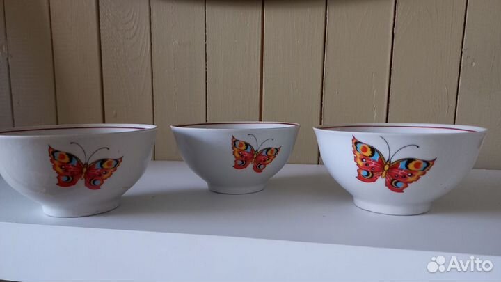 Пиала фарфор СССР 4 шт
