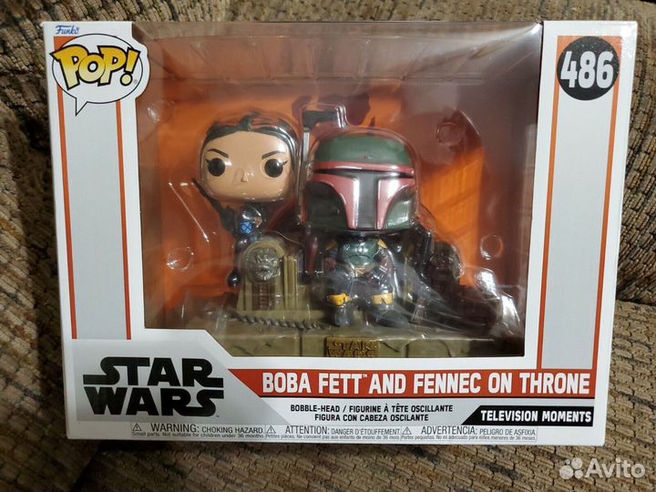 Funko POP Moment Mandalorian Boba Fett