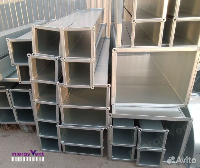 Воздуховоды вентиляционные прямоугольные