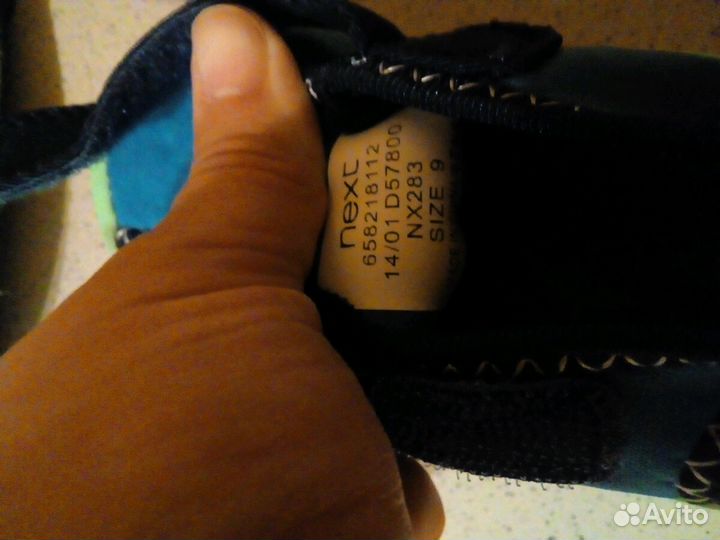 Коралловые тапочки для плавания 25 размер