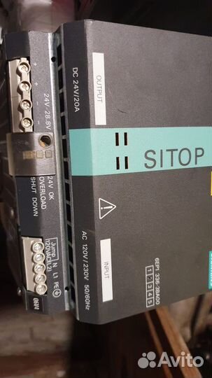 Блок питания промышленный 220/380В на 24В 5-40A