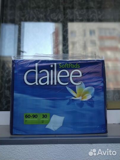 Пеленки одноразовые 60х90 30 штук