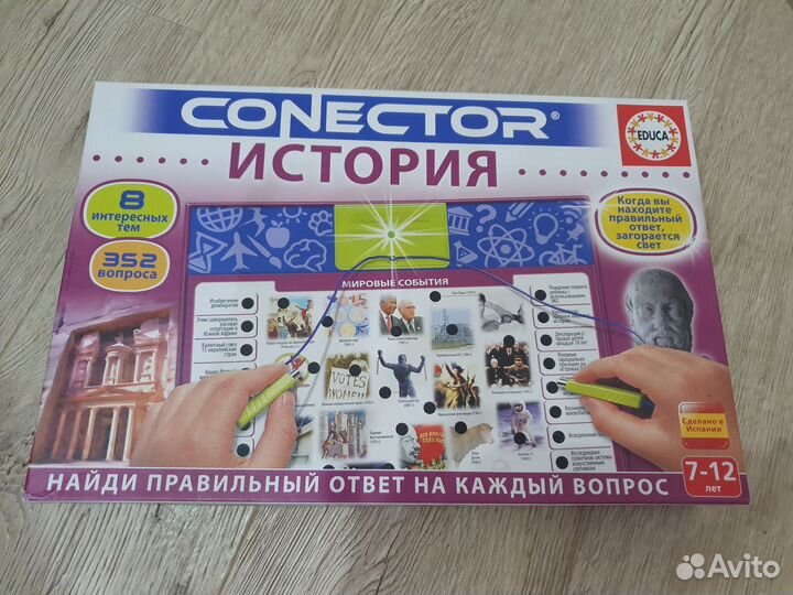 Электровикторина Conector игра электронная История