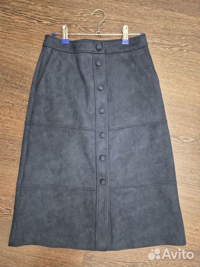 Замшевая юбка