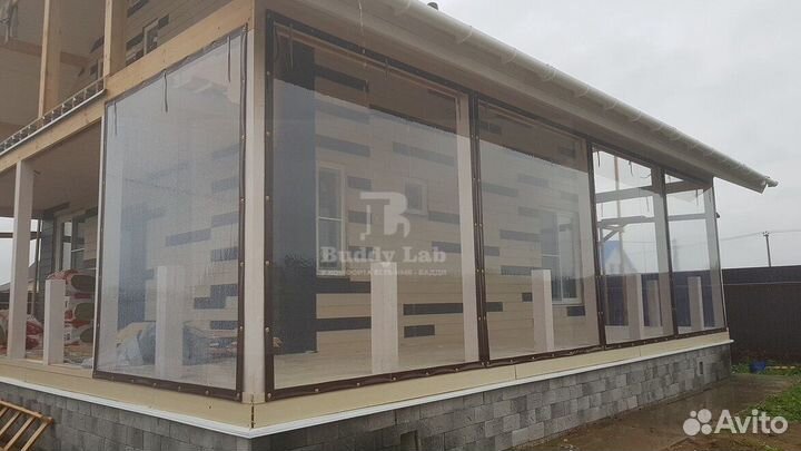 Мягкие окна для террас