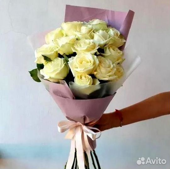 Букет из 15 розы Цветы Розы