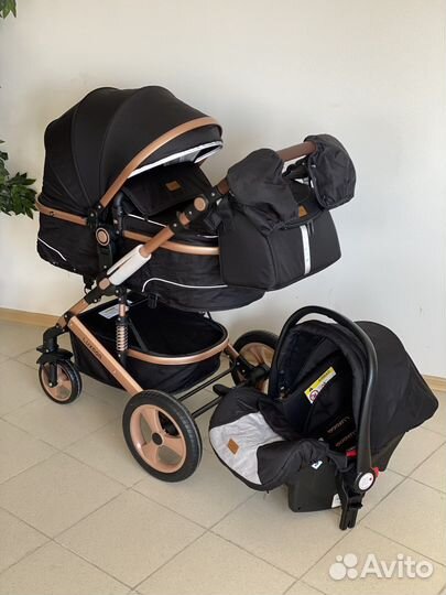 Коляска трансформер 3в1 «LuxMom 518 «(новая)