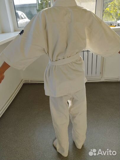 Кимоно для кудо белое 2 шт.Защита