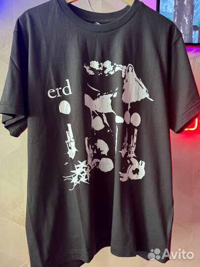 Футболка ERD как у Плохого парня оверсайз (2025)