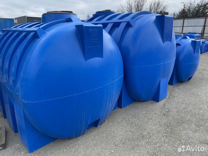 Резервуар под воду горизонтальная PT GL 3000