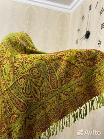 Платок шаль шерсть Павлопасалские платки