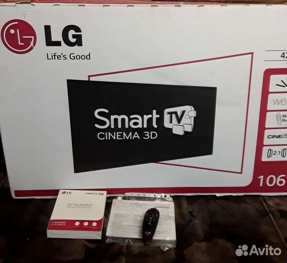 Телевизор lg 42lb671v