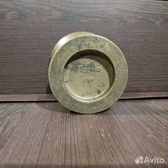 Бронзовая ступка с пестиком СССР