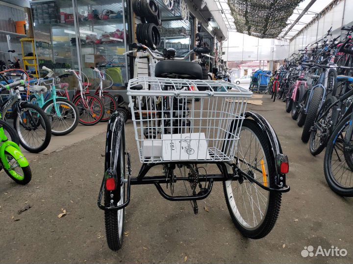 Электровелосипед 3Х трехколесный фермер