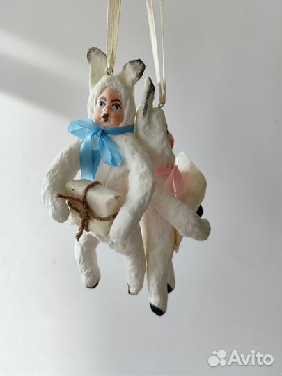 Елочные игрушки ретро