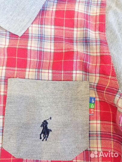 Рубашка в клетку на мальчика