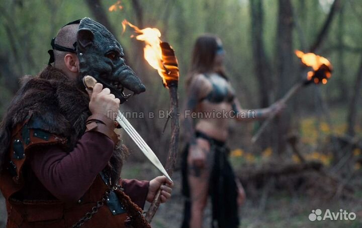 Пластиковая маска Крысолова - Костюм на Хеллоуин