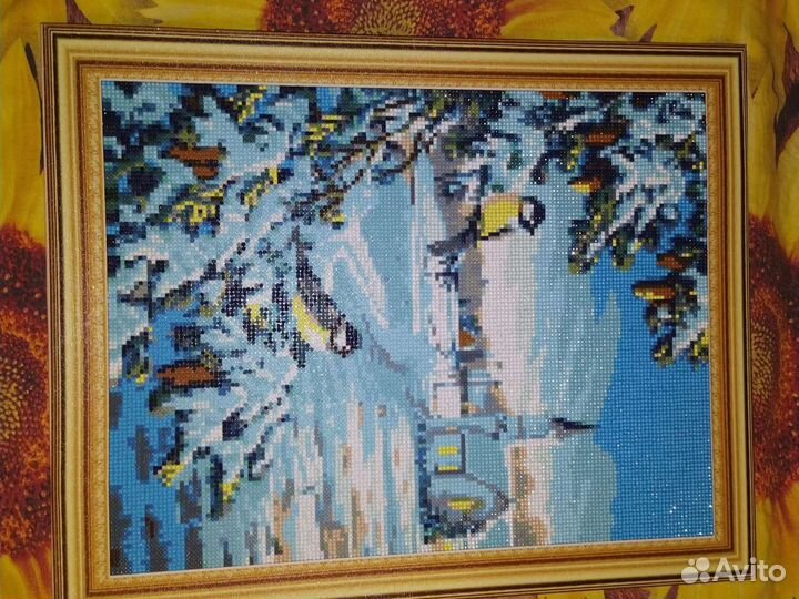 Алмазная картина на подрамнике