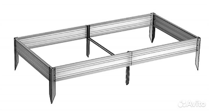 Грядки оцинкованные 2х1м