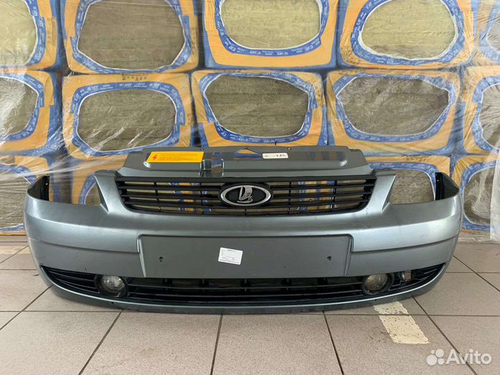 Бампер передний priora 1