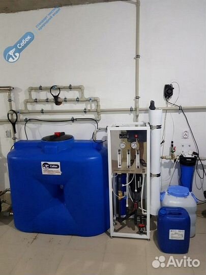 Обратный осмос. Очистка воды от железа